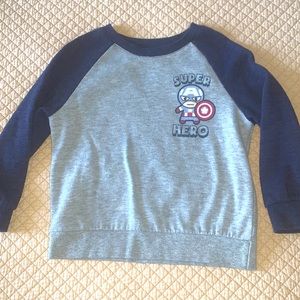 Marvel sweatshirt 4t